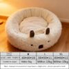 587693144 Dog Bed Winter Warm Half-Enclosed Dog Bed Pet Nest Dog Pad Pet Dog House Pet Bed Pet Enclosure