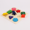 587814437 Pet Educational Toys Parrot Interactive Training Colorful Wooden Block Birds Puzzle Supplies DIY Toy Accessories