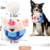 67f31690-5d3f-4055-92e6-02e7082770ef.jpg Interactive Dog Toys Pig, Jumping Squeaky Dog Toys With Recording And Music Modes, Rechargeable Moving Dog Chew Toys