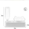 Cat Bowl Double Bowl Dog Bowl To Protect The Cervical Spine Pet Bowl Automatic Waterer Cat Food Bowl Pet Supplies