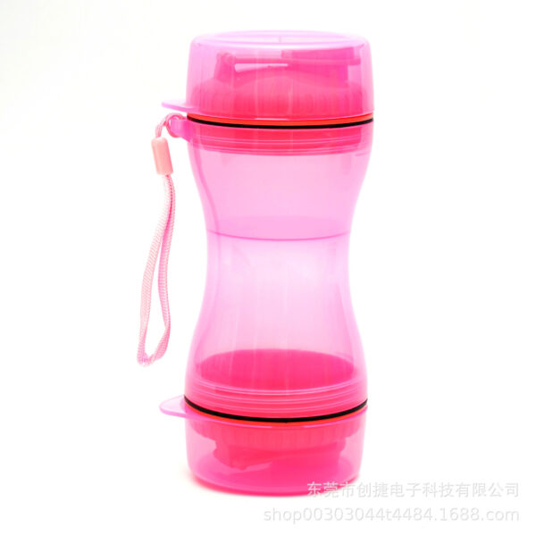 587814646 Pet Water Cup Outdoor Travel Portable Water Bottle Water Food Cup Dual-Use Cup Drinking Bottle Cats And Dogs Drinking Supplies