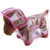 587632795 Pet Supplies Dog Raincoat Teddy Small And Medium-Sized Dogs New Transparent Plastic Fashion Poncho Pet Raincoat