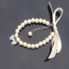 587813803 Dog Collar Rhinestone Pearl Necklace Diamond Pet Collars Mascotas Dog Accessories Leashes For Little Dogs Pet Supplies Cachorro