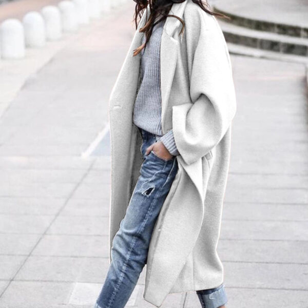 6a278db9-5a87-476b-b42c-a392ec66f0cf.jpg Casual Long Jacket With Pockets Solid Color Single Breasted Lapel Woolen Coat For Women Warm Winter Clothing