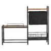 Pet Feeding Station With Storage Dog Food & Toy Organizer Raised Dog Bowls