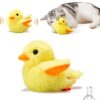 Pet toys, gravity electric plush duckling simulation, self improvement, fitness tool, cat toys, toy supplies