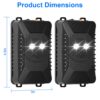 7293368c-07e1-4c6b-a74d-1ce229853184.jpg 2 Packs Under Hood Ultrasonic Rodent For Spring Repellent Mouse Wildcat Control Portable Rodent Chaser With 3 Power Supplies For Car Home Garage