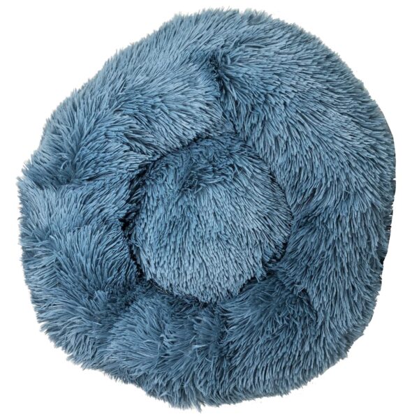 736de5f4-de83-4140-92f1-612721f85125.jpg Premium Plush Round Dog Bed, Soft Cozy Pet Bed With Raised Edge