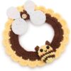 73ff200e-1ac5-4fb2-ab2c-243fcf7a80f4.jpg Adjustable Pet Bandana Scarf, Bee 10in For 2kg Cats