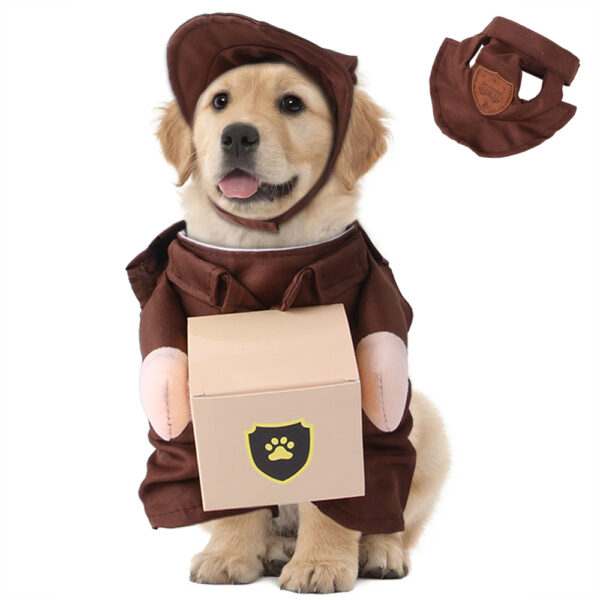 587632941 Pet Cowboy Horse Riding Transfiguration Pet Supplies Clothing Cospaly Halloween Dog Clothes