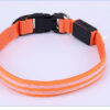 587638193 Pet Supplies LED Flash Dog Collar Nylon Translucent Double Fiber Medium Large Neck Usb Luminous Collar