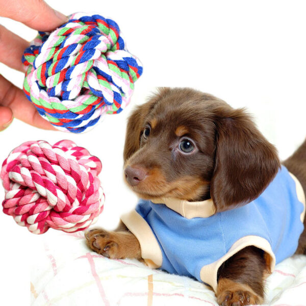 761296821612.jpg Pet Toy Cotton Rope Ball