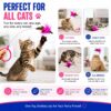 76c4db85-0d57-4941-aa6e-8c156f90250e.jpg Wearable Cat Feather Collar Toy Interactive Neck-Worn Cat Teaser Automatic Exercise Toy Boosts Pet Activity Levels