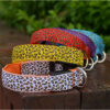 587814694 Leopard Collar LED Light-Emitting Dog Belt Light-Emitting Collar Dog Collar Dog Chain Small And Large Pet Supplies
