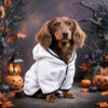 587633634 Halloween Pet Bath Towel Dog Cat Robe Sleepwear Bathing Towel Pet Supplies Small Dogs