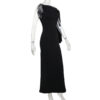 782b941d-3832-44c3-827c-0922ae5a362e.jpg One-shoulder Ribbon Long Dress Ins Fashion Slim Sleeveless Dresses For Evening Party Club Clothing Women