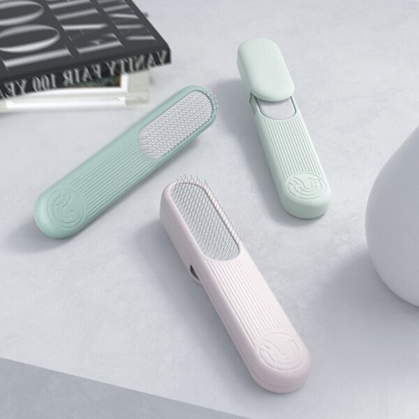 587690555 Double-Sided Hair Removal Massage Cat And Dog Comb Cleaning And Grooming Combing Stainless Steel Knot Opening Tool Pet Supplies
