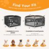 79dee383-f711-4cad-80c9-92b60fa625bd.jpg Dog Playpen Safe & Secure Indoor-Outdoor Pet Fence -Folding & Portable Ideal For Small To Medium Dogs - Easy To Clean