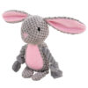 587813870 Pet plush sound cotton rope toy fox frog pig dog interactive tug of war training supplies