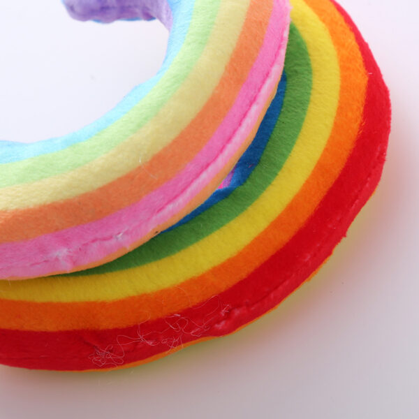 Pet Supplies Cat Toy Rainbow Bridge Pillow with Catnip and Cat Mint