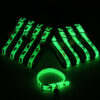 587814178 Pet Collars Cat and Dog Luminous Bell Collars Adjustable Rubber Luminous Dog Walking Supplies