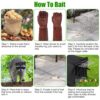 7ab16e07-3686-4149-b0fb-a350ac28dcb2.jpg 1Pc Humane Cat Trap Cage With Waterproof Cover Gloves Catch Release Live Animal Rodent Cage Collapsible Galvanized Wire For Raccoons Beavers Groundhogs Foxes Armadillos