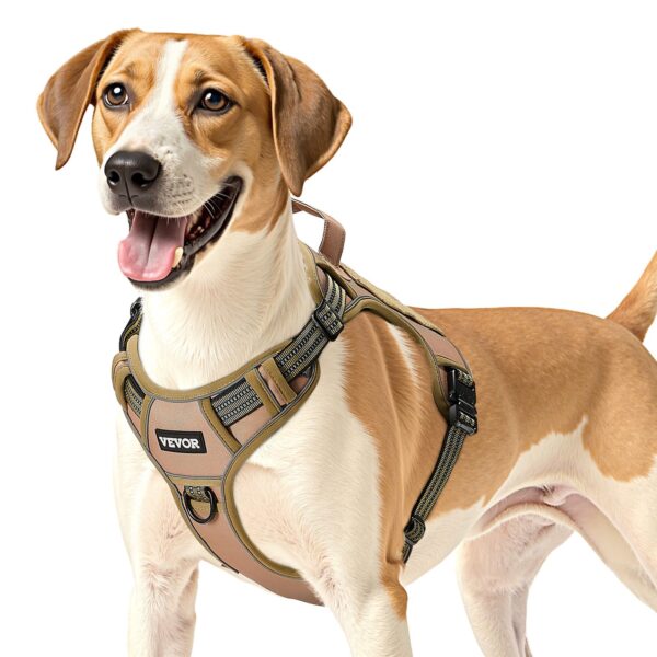 Dog Harness For Large Dogs No Pull Tactical Dog Harness Adjustable Pet Vest