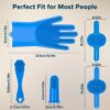 8382cb74-ecc4-4028-bcf4-971840a8684f.jpg 6PCS Grooming Bath Supplies For Dogs, Cats Dog Washing Gloves Dog Bath Brush Dog Shower Brush Pet Grooming Gloves Dog Grooming Kit Pet