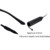 2x Glasses Strap Neck Cord Sports Eyeglasses Band Sunglasses Rope String Holder