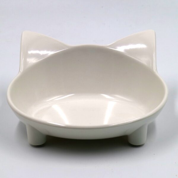Pet Bowl Melamine Non Slip Cute Cat Color Melamine Cat Bowl Cat Food Bowl Pet Supplies