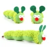 587689903 Cat Chew Toys Caterpillar Catnip Molar Toy Silvervine Cat Teaser Interaction Toy Clean Mouth Kitten Toy Pet Supplies Accessories