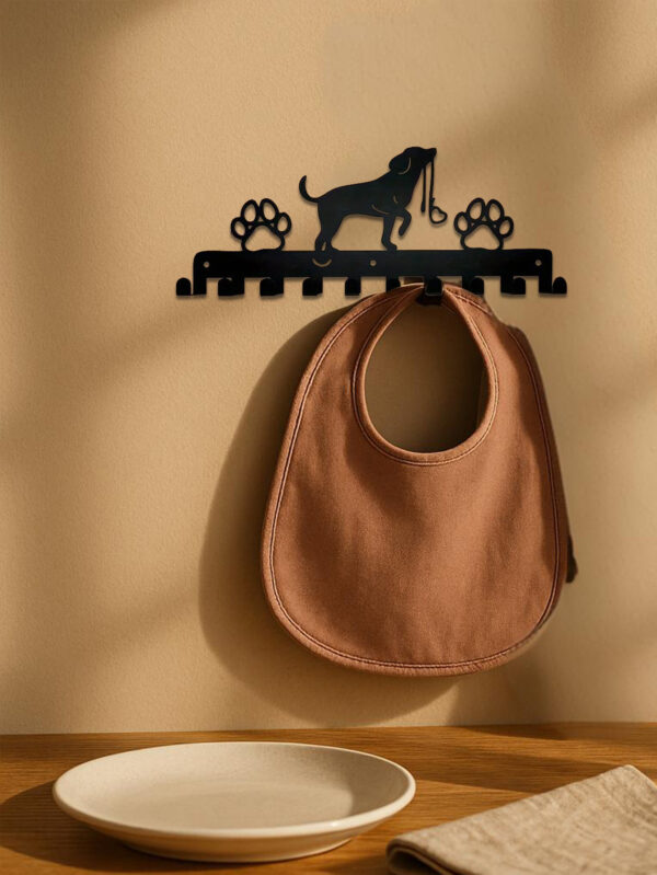 87caaa4c-4f08-492f-ad63-b7d2234f61e8.jpg Rustic Entryway Organizer - Wall Mounted Key Holder & Leash Rack For Pet Owners