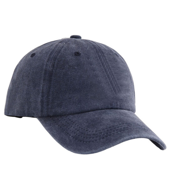 884754df-ef95-40a7-8c7b-ec0874d56892.jpg Baseball Cap Washable Cotton Printed Summer Men Hat Adjustable Head Circumference Navy Blue