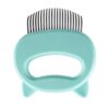 587690576 Elastic Soft Needle Comb Pet Hair Removal Massaging Shell Comb Cat Massage Brush Kitten Grooming Shedding Tools Bathing Supplies