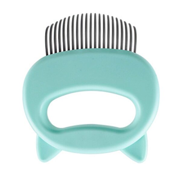 587690576 Elastic Soft Needle Comb Pet Hair Removal Massaging Shell Comb Cat Massage Brush Kitten Grooming Shedding Tools Bathing Supplies