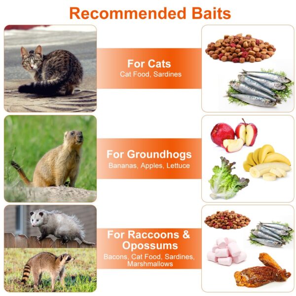88985bc6-407e-43fd-a845-7e512acb6084.jpg 1Pc Live Animal Trap Cage 37x14x15in Folding Catch And Release Humane Cat Trap Galvanized Iron For Raccoons Foxes Coyotes Stray Dogs Armadillos Squirrels