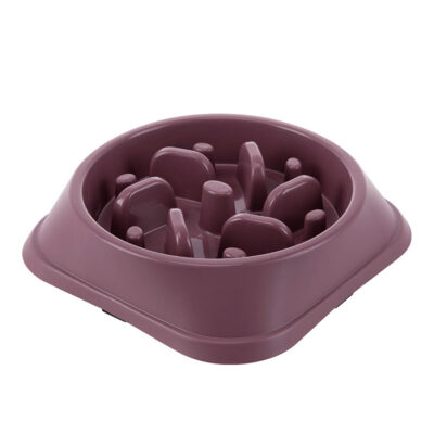 587689499 Pet Bowl Dog Bowl Pet Slow Food Bowl Anti Overturning Dog Slow Food Bowl Rice Bowl Dog Bowl Large Dog Slow Food Bowl Supplies