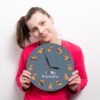 587616850 French Bulldog Printed Wall Clock Backlight Pet Shop Dog Breed Decor I Love My Frenchie Puppy Silent Non-ticking Clock