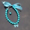 587813804 Dog Collar Rhinestone Pearl Necklace Diamond Pet Collars Mascotas Dog Accessories Leashes For Little Dogs Pet Supplies Cachorro