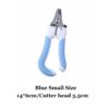 587690904 Professional Pet Nail Clippers Dog Cat Stainless Steel Two-color Labor-Saving Nail Clippers Convenient Beauty Cleaning Supplies