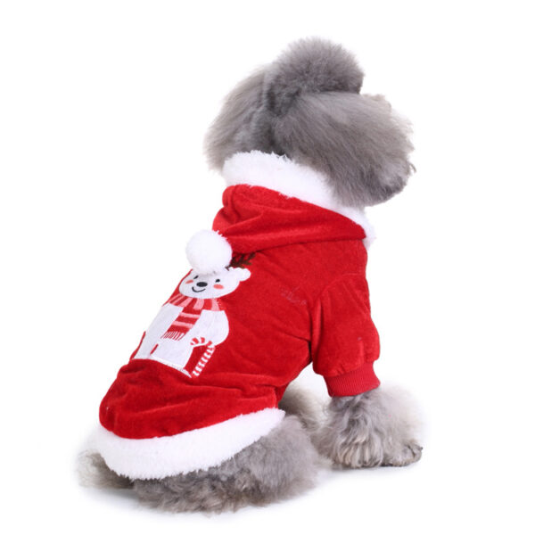 587620397 Pet clothes Christmas pet supplies outdoor dog walking clothes