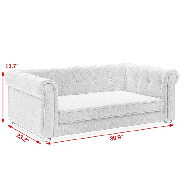 8ba5af83-eedc-4d4f-aefa-a74bcc6554f4.jpg Elegant Rectangular Pet Bed Suitable For Medium And Large Dogs