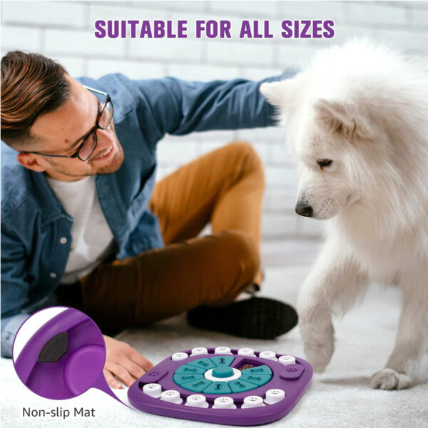 Dog Puzzle Toys, Interactive Treat Puzzle Dog Enrichment Toys For Large Medium Small Dogs