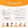 8c87e3bc-99ad-4cc1-b663-7b7b3de081ca.jpg Dog Playpen Safe & Secure Indoor-Outdoor Pet Fence -Folding & Portable Ideal For Small To Medium Dogs - Easy To Clean