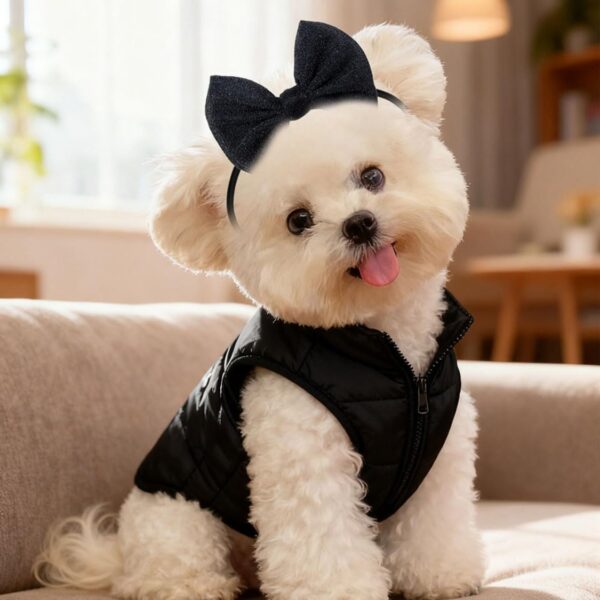 8d4a93d4-b7ad-42ef-a083-931211b29159.jpg 4Pcs Dog Hair Bow Headband For Small Medium Dogs, Adjustable Pet Dog Hair Bow Headband For Pets Puppy Cats Grooming Accessories