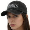 8d755cb6-f862-4279-9a65-c062db221035.jpg 2pcs Security Hats For Men Women Security Accessories Baseball Cap