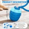 8f1bc4a7-a793-4a3c-be9c-b7030b647882.jpg 2026 Upgraded Smart Interactive Dog Toy Ball Boosts Intelligence Fitness For Small Medium Large Dogs Fits Indoor Hardwood Floors Outdoor Carpet Randomly Comes With 1 Spare Chew Rope