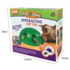 587689702 New Cat Toy Pop Play Pet Toy Ball POP N PLAY Cat Scratching Device Funny Traning Cat Toys For Cat Sharpen Claw Pet Supplies