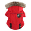 587625800 Pet Dog Supplies Winter Padded Dog Clothes Chest and Back Zipper Jacket Pet Clothes Chest and Back