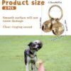 93c082ef-2f58-4d96-aedc-8433eea58cd6.jpg Copper Bell For Dog Collar, 4 PCS Brass Dog Bells Extra Loud Collar Bell For Pet Tracking Anti Lost Training Pets Pendant Accessories Anti Theft Bells For Little Dogs